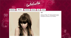 Desktop Screenshot of lafelicita.fi