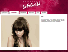 Tablet Screenshot of lafelicita.fi
